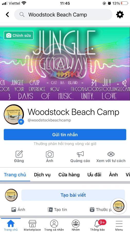Woodstock Beach Camp Hien Hao Zewnętrze zdjęcie